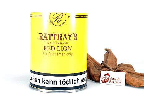 Rattrays Red Lion Pfeifentabak 100g Dose Rattrays Red Lion Pfeifentabak 100g Dose